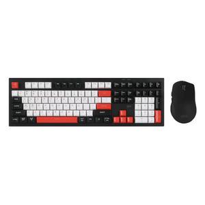 지클릭커 오피스프로 WMK50 사일런스 M 무소음 무선 블루투스 108 키보드 마우스 세트 (Poker)