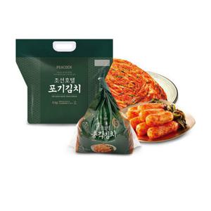 피코크 조선호텔김치 4kg + 총각김치 1.5kg