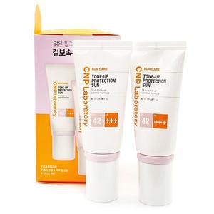 CNP 차앤박 톤업 프로텍션 선크림 50ml+50ml 세트