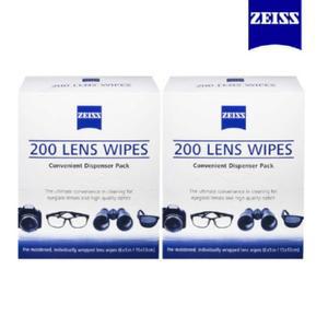 [ZEISS] 자이스 일회용 렌즈클리너 와이프 400매 +12매 /안경닦이 휴대폰