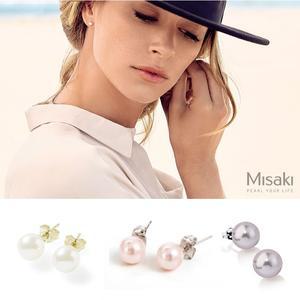 [본사정품][MISAKI] 미사키 진주귀걸이 14종 / 면세점 판매 상품 (QCREGREYBLUE/QCREPEACHPINK 모델 제외)