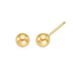 갤러리아 [골드팡] 14k 골든볼 귀걸이 4mm