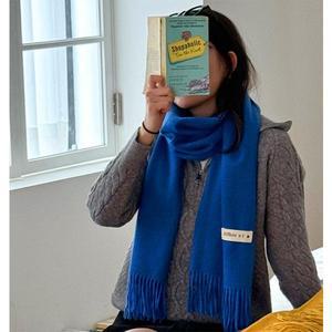 [기타]프린지머플러 베이직 무늬없는 클래식 무지목도리