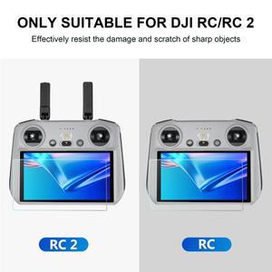 DJI Mini 4 Pro RC 2 용 강화 유리 리모컨 스크린 보호대, 스크래치 방지 필름, 액세서리