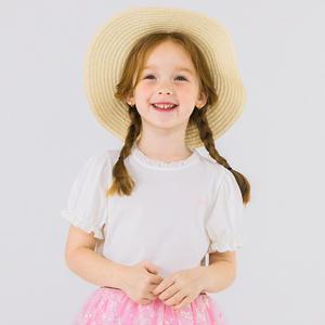 [아이러브제이] 리본 프릴 반팔 티 JWUTO15