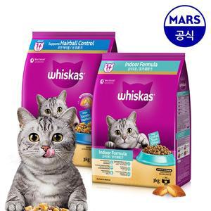 [위스카스] 포켓 3kg (헤어볼/실내묘)