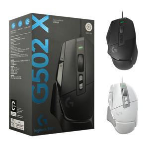 로지텍 G502 X 게이밍 유선 저소음 마우스 컴퓨터 게임용 맥북 호환 병행(SM)