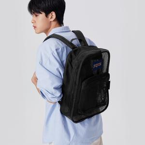 [공식] 잔스포츠 메쉬백 에코 Black 메쉬가방