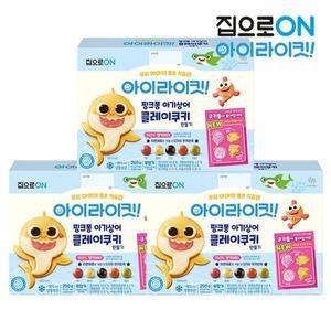 [NS홈쇼핑]핑크퐁 아기상어 클레이 쿠키 만들기 250g x 3개[34873059]