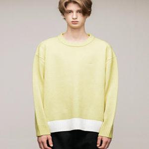 RIB POINT KNIT(AVOCADO)