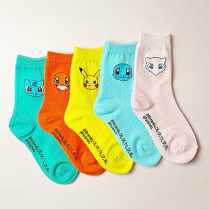 포켓몬스터 아동 포켓몬 초등학생양말 중목 5color