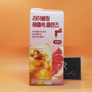 라이블링 클렌즈 애플쏙 사과발효식초 자몽맛 15mL x 10포입 도메가능