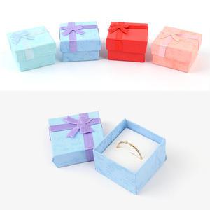 심플하고 고급스러운 반지케이스 선물상자(발렌타인 화이트데이 기념일 선물포장) 핑크