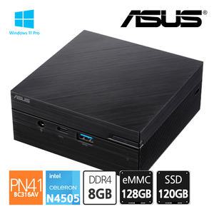 에이수스 ASUS 미니PC PN41-BC316AV N4505 Win11 RAM 8G eMMC 128GB SSD 120GB 완제품