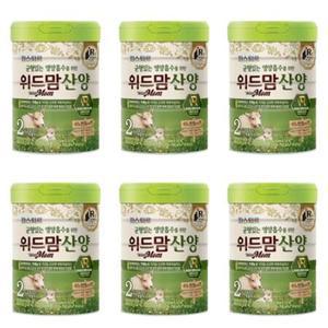 파스퇴르 위드맘 산양 2단계 6캔