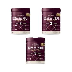 남양 아이엠마더 컴포트 케어 분유 3단계 800g 3개