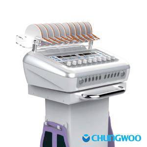 청우메디칼 국산 의료용조합자극기 원형패드+복부도자 CWM-603 비만관리 SLIM-Q