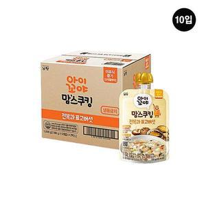 아이꼬야 맘스쿠킹 이유식 전복과 표고버섯 (9개월부터) 100g * 10입