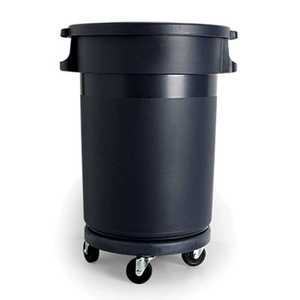 업소용 대용량 쓰레기통 바퀴달린 휴지통 80L