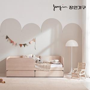 [장인가구][착불] 장인가구 뉴피터 E0등급 저상형 슬라이딩 침대 안전가드 단품