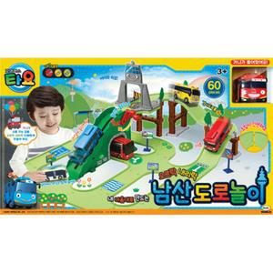 자동차도로 미니카트랙 타요가니버스 작동완구