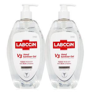 랩신 V3 세니타이저 겔 손소독제 500ml 2개