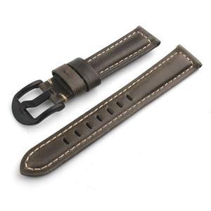 YLZ1LBK-20mm 빈티지 가죽 손목시계 스트랩 끈