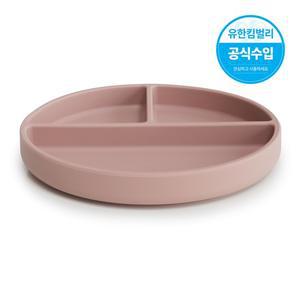 무쉬 실리콘플레이트 (블러쉬 옐로우 블루 택1) 이유식기 유아식기 실리콘식기