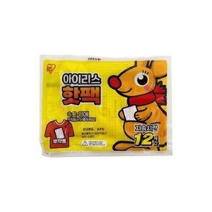 아이리스 의류 부착용 핫팩 40g x 120개 따뜻한 캠핑 등산 골프 스키