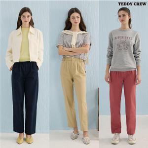 [TEDDY CREW] 테디크루 25SS 여성 코튼 치노팬츠 3종(T22W)