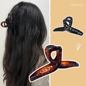 왕머리집게 플라스틱 올림머리 대왕 헤어핀 AP001
