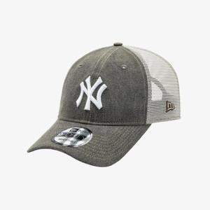 [뉴에라]모자 CQK 14561818 MLB 뉴욕 양키스 워시드 코튼 언스트럭쳐 트러커 볼캡 브라운/스톤