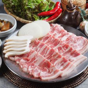 스페인 듀록 흑돼지 프리미엄 삼겹살 2kg (구이용/보쌈용/냉삼용)