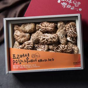 참나무 박차고 유기농 건표고버섯 천자고세트