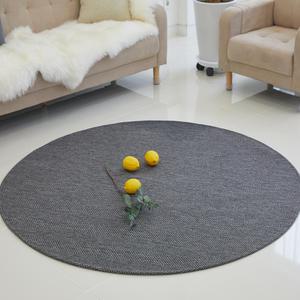 까드리아 비너스사이잘룩 헤링본 자가드 사계절 거실 (원형) 러그 카페트_4Size 4Color