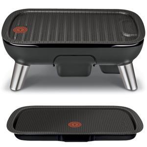 파워그릴 포스 바베큐판 ＋ 전팬 CB65F8KR [ 티타늄포스 코팅 / 5단계 온도조절 / 대용량 기름받이 통 ]