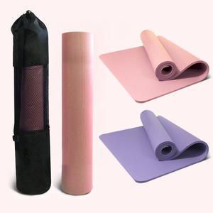두꺼운 NBR 요가매트 20mm 와이드형 미끄럼방지 홈트 운동매트 스트랩 포함 OYM-20MM80