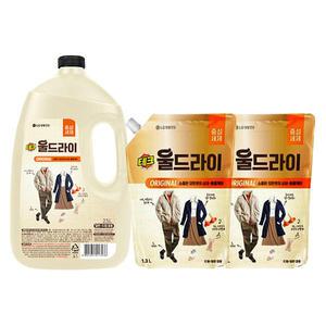 테크 울드라이 용기, 2.5L, 1개 + 리필, 1.3L, 2개