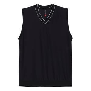 갤러리아 [파파브로] 남성 여름 매쉬소재 브이넥 베스트 SH-VESG-933-블랙