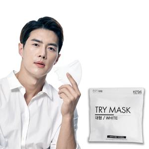 트라이 KF94 2D 새부리형 브이씬 마스크 대용량 30매입