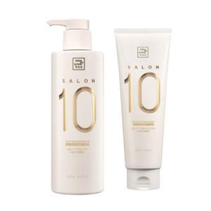 미쟝센 살롱10 단백질 클리닉 샴푸 500ml + 트리트먼트 250ml (손상모발용) / 헤어클리닉