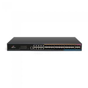 넥스트유 스오린 L3 광 SFP 24포트 8포트 TP콤보 10G 4SFP+ 전원이중화 스위칭허브 3828GL3-10G (공식판매)