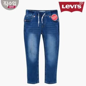 [리바이스 키즈] 로고스트링 풀온 데님팬츠L VPS21QPT06 (키즈)