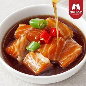 [마녀바스켓] 밥도둑 30년 전통 통영 연어장 330g x2팩