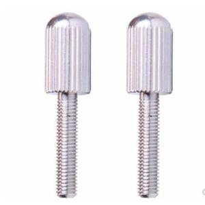 전동커튼 10pcs M2 GB836 304 스테인레스 스틸 긴 널링 작은 머리 엄지 나사 손 커튼 조이기