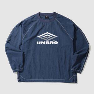 [국내백화점판] UMBRO 엄브로 24신상 크리스피 타슬란 긴팔 피스테 셋업 (네이비) UP321CWT93