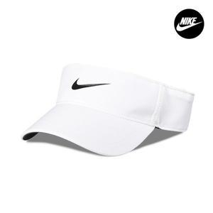 [나이키] NIKE 드라이핏 에이스 썬바이저 테니스 모자 썬캡 FB5630-100