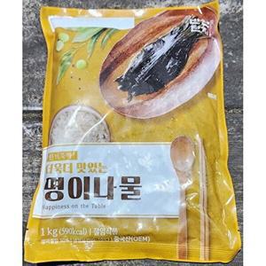 [오티마트]명이나물 절임반찬단지 냉장 1Kg