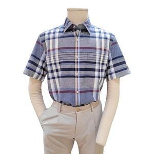 [갤러리아] [닥스셔츠] 25SS 체크 캐쥬얼 반소매 셔츠 DS3SHCS130G1A