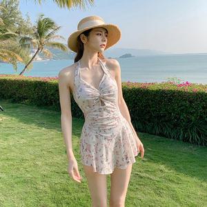 여성수영복 비치웨어 래쉬가드 나시 원피스형 수영복 NVIBEa4